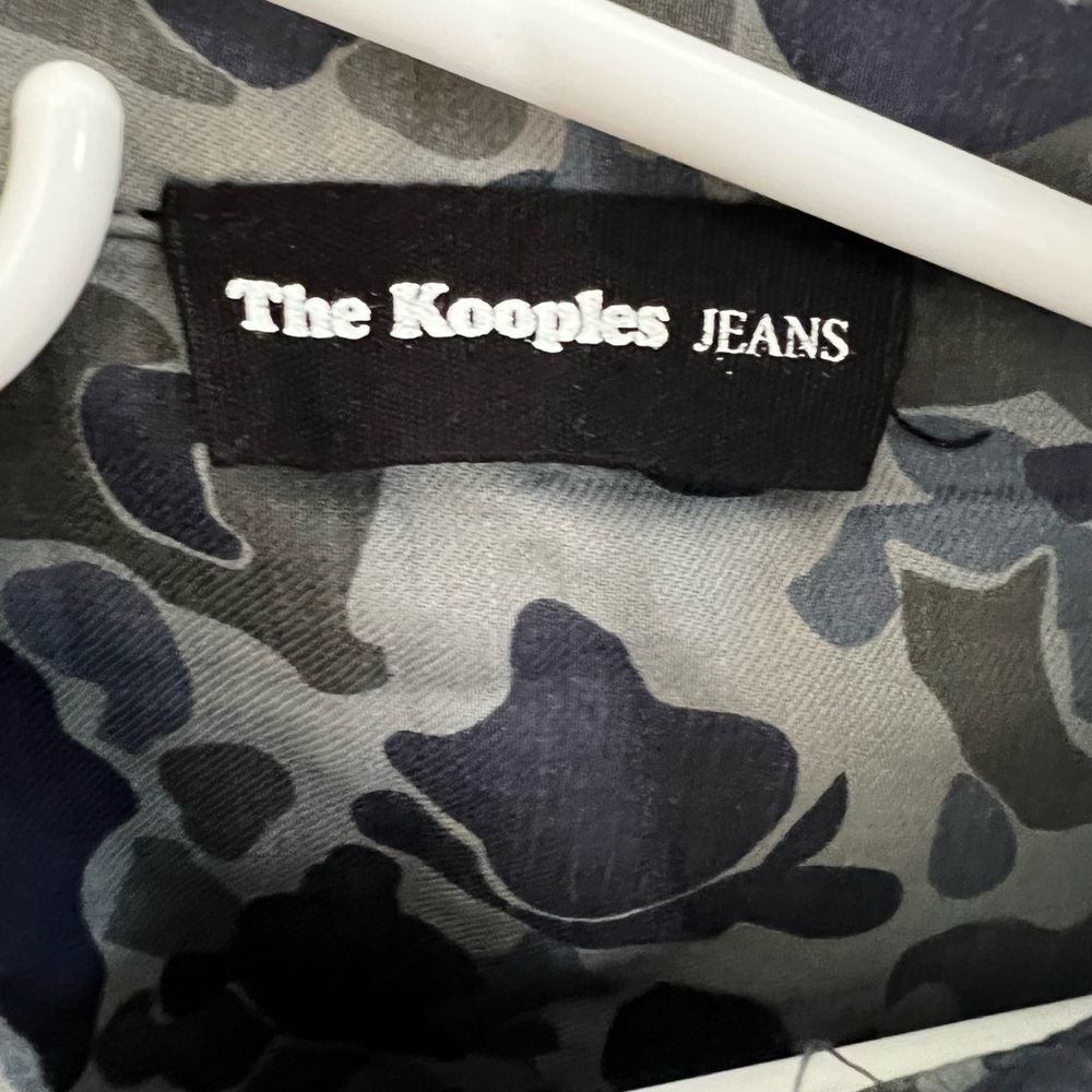 The Kooples blue Camo shirt - Picture 4 of 6